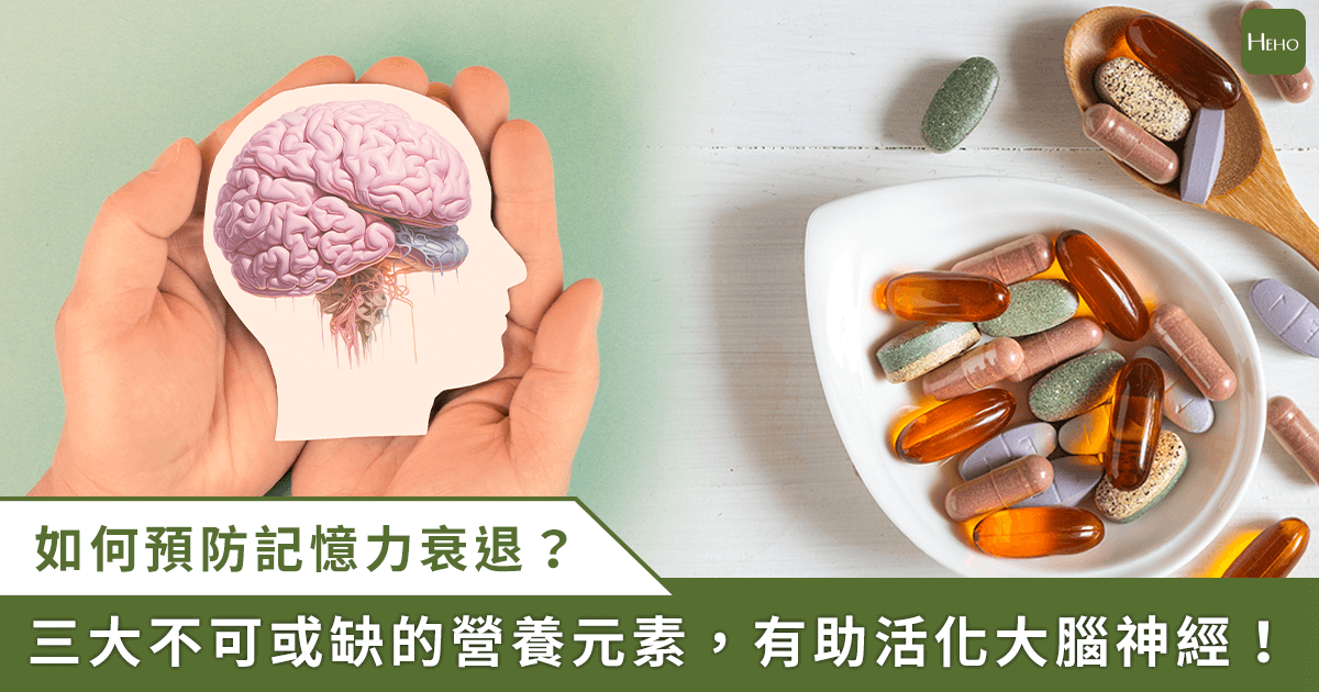 【Heho健康】中年大腦就開始退化？營養補充也能活化神經反應！靠這件事情讓記憶力提升